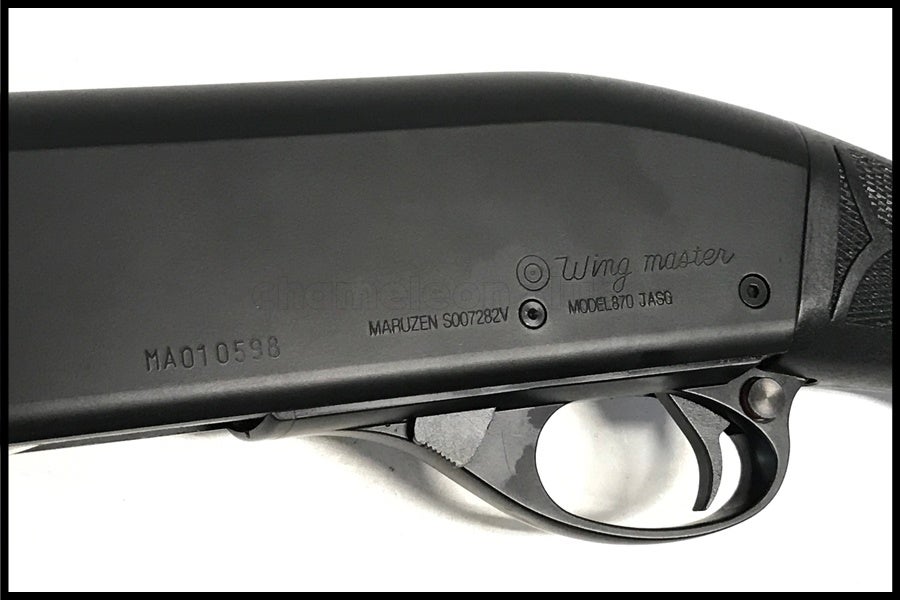 東京)マルゼン M870 BV-EX ライブシェル ガスガン 予備シェル付
