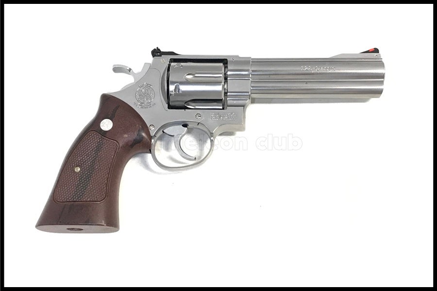 東京)マルシン S&W M629 クラシック 4.5インチ シルバーABS ガスリボルバー