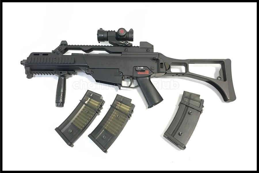 専用】【次世代電動ガン】G36C(ドットサイト、予備マガジン