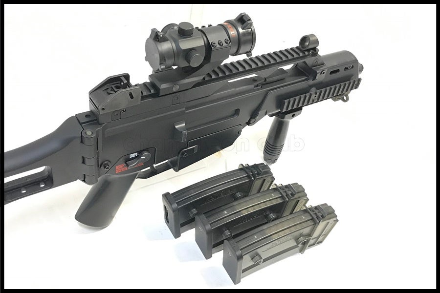 専用】【次世代電動ガン】G36C(ドットサイト、予備マガジン