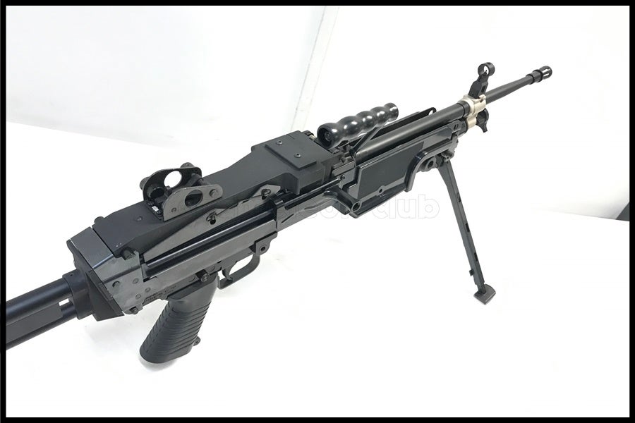 東京)TOP MINIMI M249 SAW 電動ガン R2500BOXマガジン付