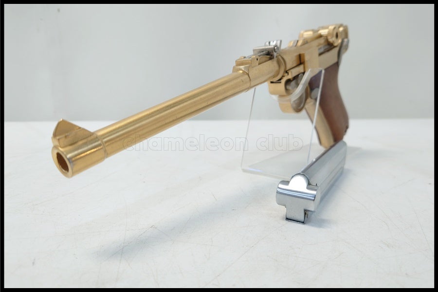 東京)マルシン ルガーP08 8インチ 22KGP SMG 金属モデルガン ジャンク