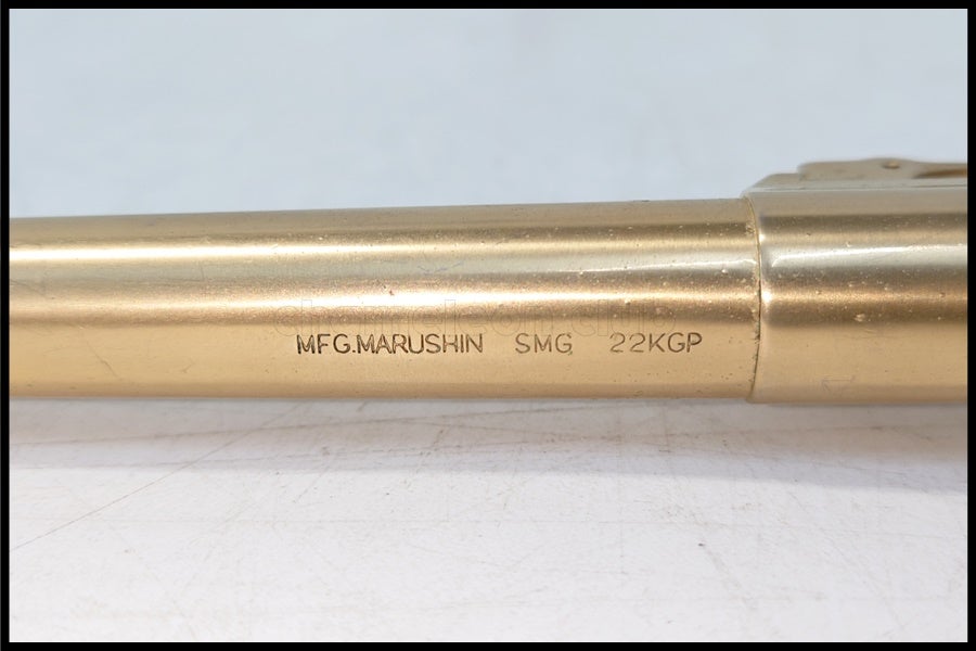 東京)マルシン ルガーP08 8インチ 22KGP SMG 金属モデルガン ジャンク