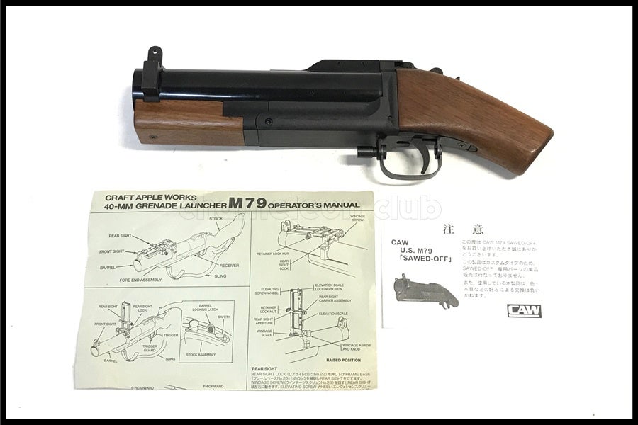 東京)マルシン アンシュッツ M1403 ガスタイプ用 木製ストック
