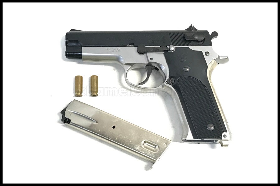 MGC S&W M59シルバーフレーム ABS樹脂製モデルガン MGC S&W M59