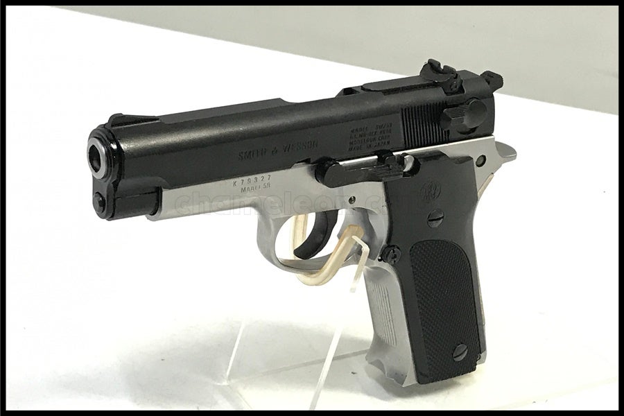東京)MGC S&W M59 フレームシルバーABSモデルガン オープンカート