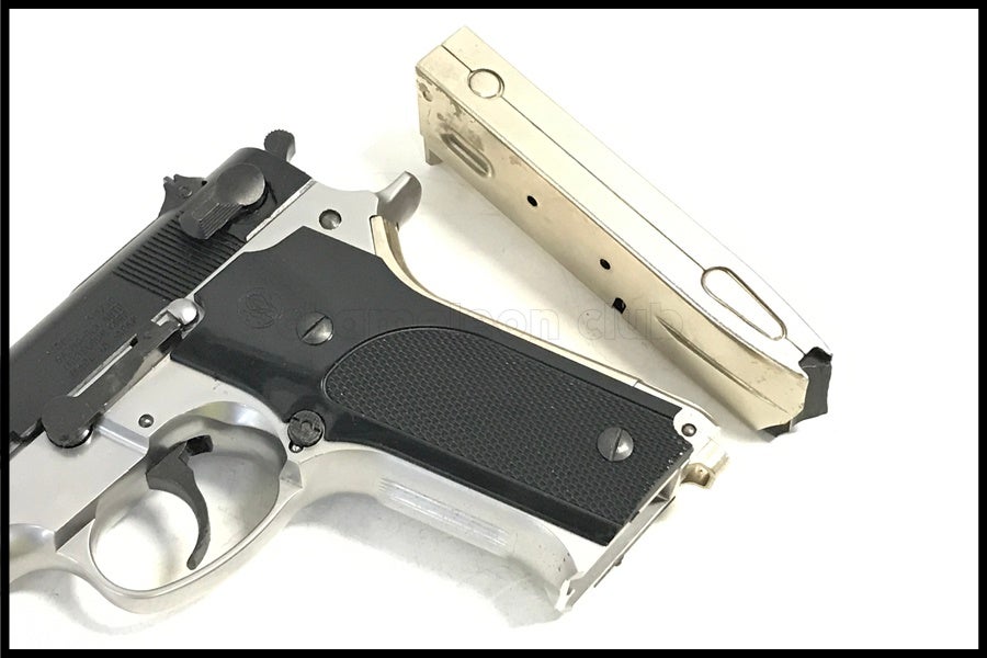 東京)MGC S&W M59 フレームシルバーABSモデルガン オープンカート