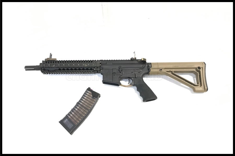 東京マルイ ガスブロ Mk18 Mod1 外装カスタム 東京)東京マルイ MK18 Mod1 ガスブローバック 外装カスタム品
