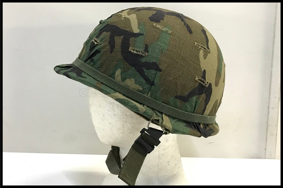 東京)米軍実物 M1/M2 ヘルメット一式