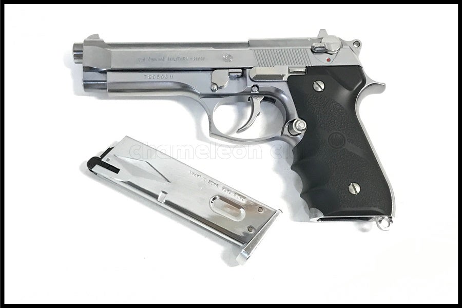 東京)東京マルイ M92F クロームステンレス ガスブローバック
