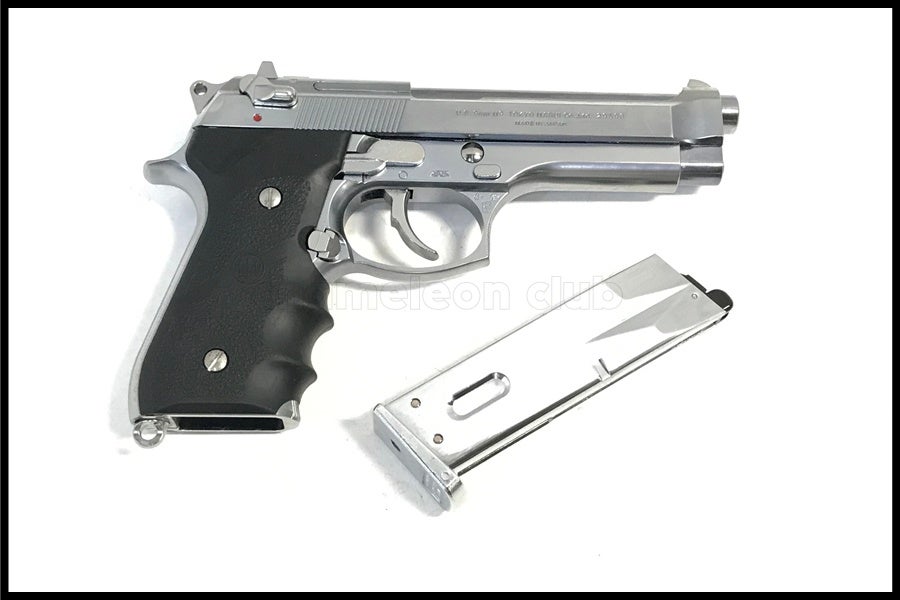 東京)東京マルイ M92F クロームステンレス ガスブローバック