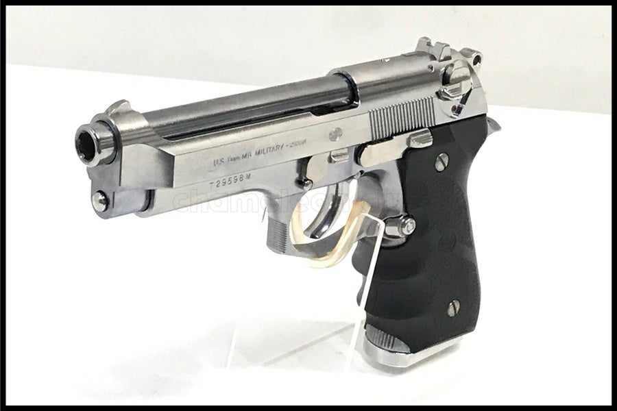 東京)東京マルイ M92F クロームステンレス ガスブローバック