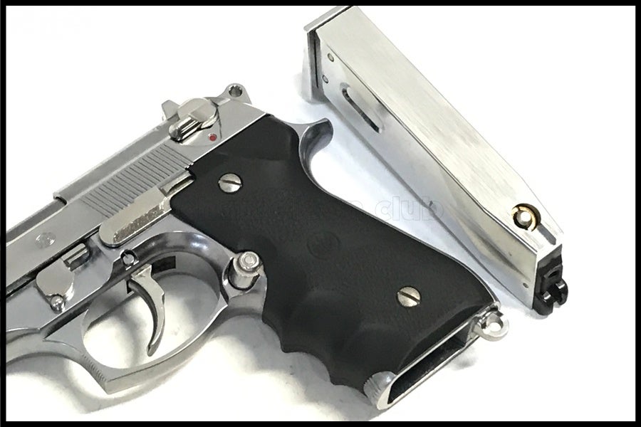 東京)東京マルイ M92F クロームステンレス ガスブローバック