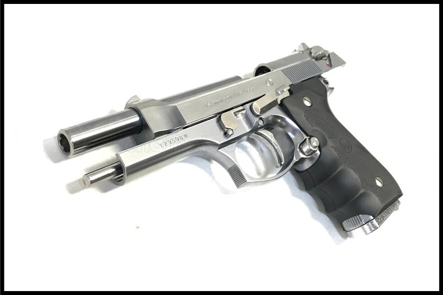 東京)東京マルイ M92F クロームステンレス ガスブローバック