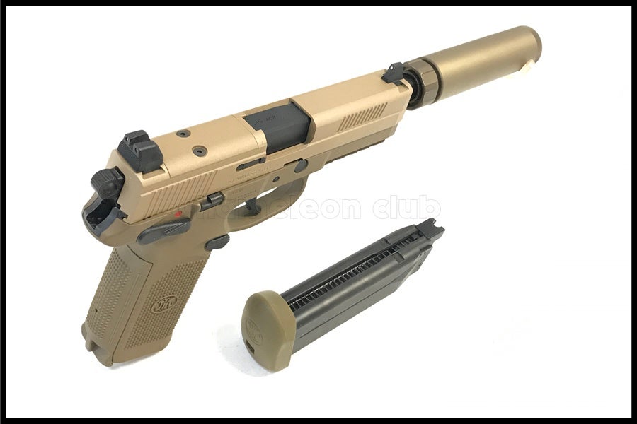 東京)東京マルイ FNX-45 タクティカル ガスブローバック サイレンサー付