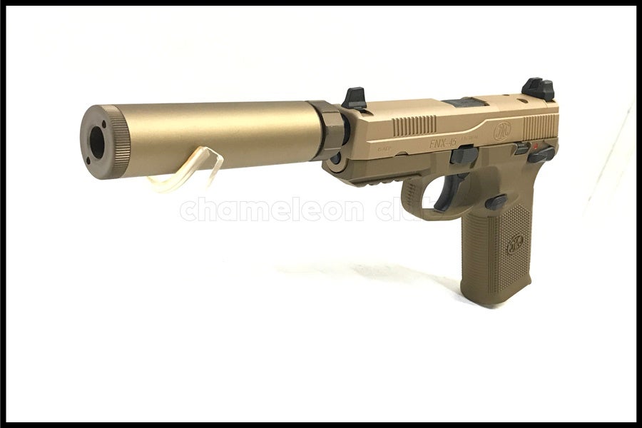 東京)東京マルイ FNX-45 タクティカル ガスブローバック サイレンサー付