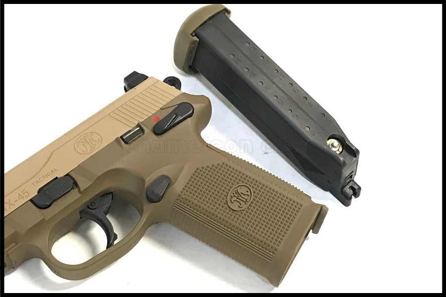 東京)東京マルイ FNX-45 タクティカル ガスブローバック サイレンサー付