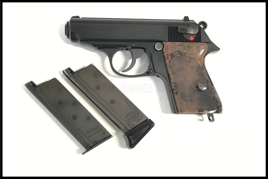東京)マルゼン ワルサーPPK クラシック ガスブローバック 予備マガジン付