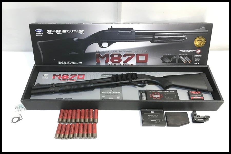 東京)東京マルイ M870 タクティカル ガスショットガン 現状品 トイガン