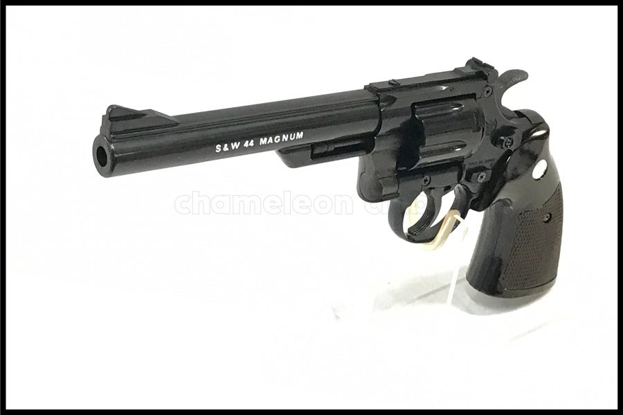 東京)ヨネザワ S&W 44 マグナム 6インチ エアーソフトガン ツヅミ弾