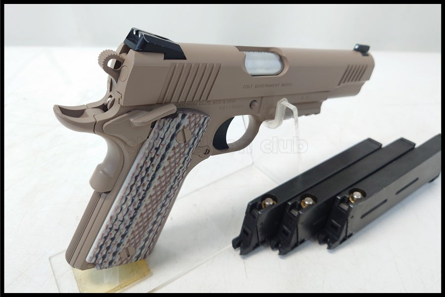 東京)東京マルイ M45A1 CQB ガスブローバック 予備マガジン付