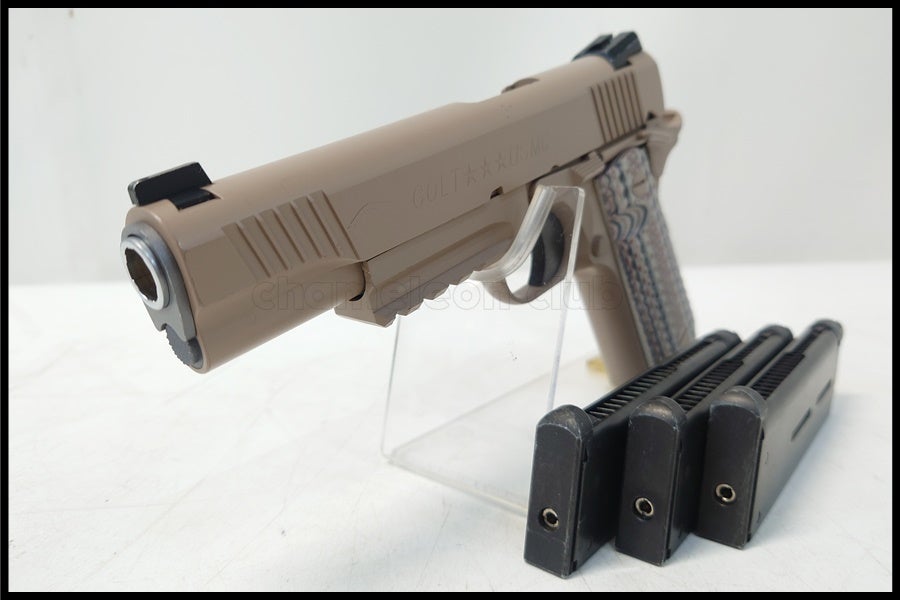 東京)東京マルイ M45A1 CQB ガスブローバック 予備マガジン付