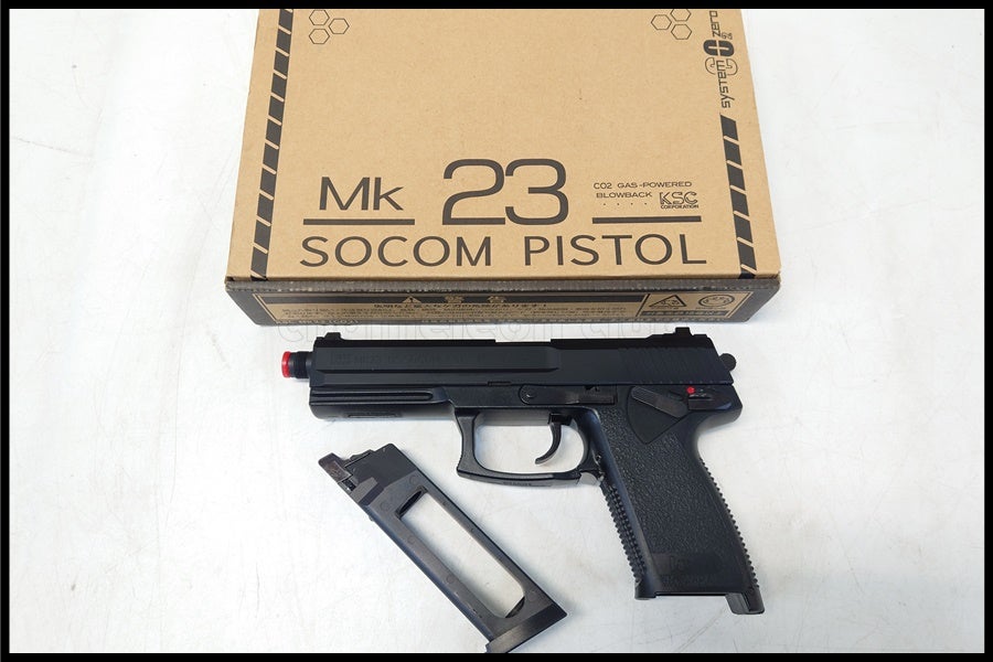 東京)KSC SOCOM Mk23 ABS CO2ガスブローバック