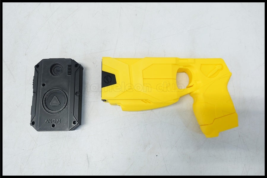 テーザーガン レプリカ 3D 東京)NB テーザー銃 AXON Taser X2/ボディカメラ 樹脂製レプリカ