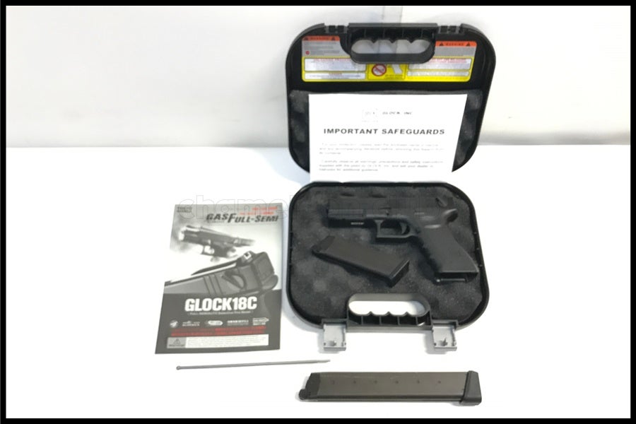 東京)東京マルイ G18C グロック18C ガスブローバック 予備マガジン付