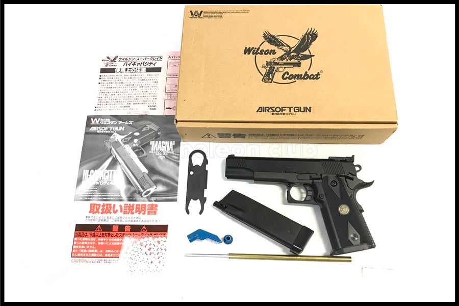 WA ウィルソンコンバット　ハイキャパ 仕様　ブローバック　ガスガン 東京)WA ウィルソンコンバット スーパーグレード ハイキャパ ガス