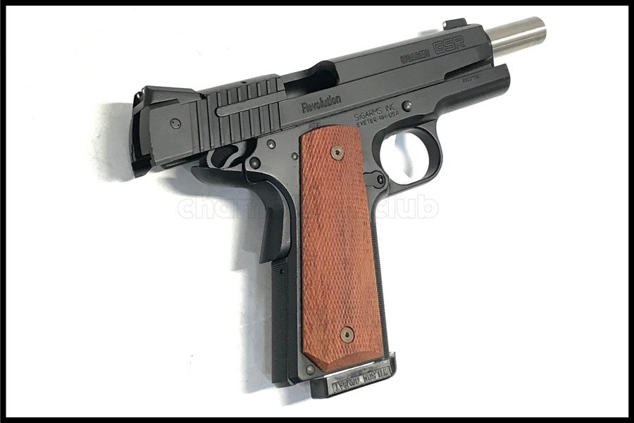 東京)WA SIG ARMS GSR レボリューション ブラック ガスブローバック