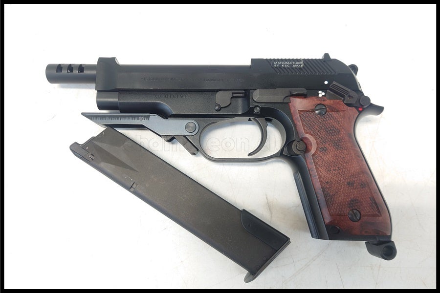 【新品未使用品!!】 KSC ガスガンモデル M93RⅡ 1st ABSモデル 東京)KSC M93RII 1st ABSモデル ガスブローバック システム7
