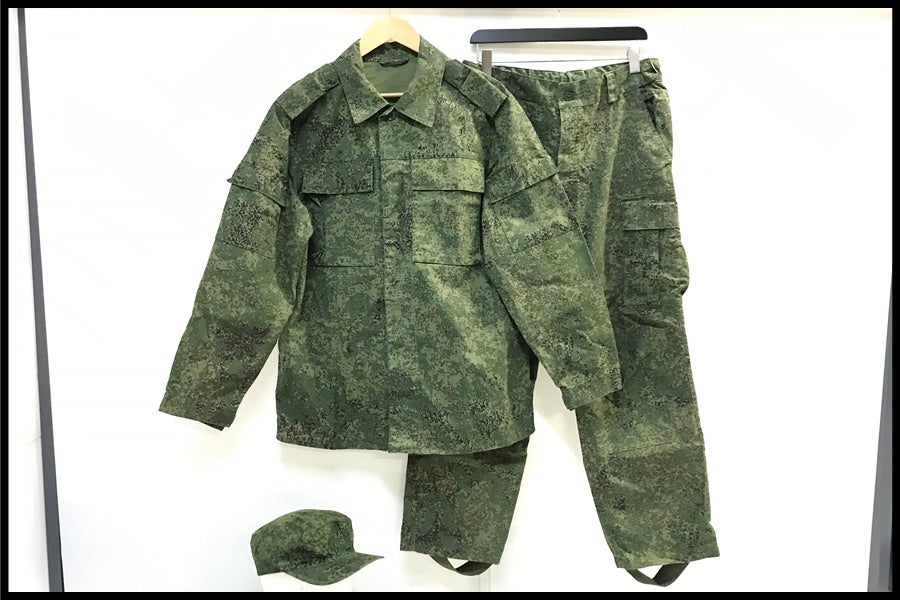 東京)ロシア軍 BTK デジタルフローラ迷彩戦闘服上下セット サイズ50-3