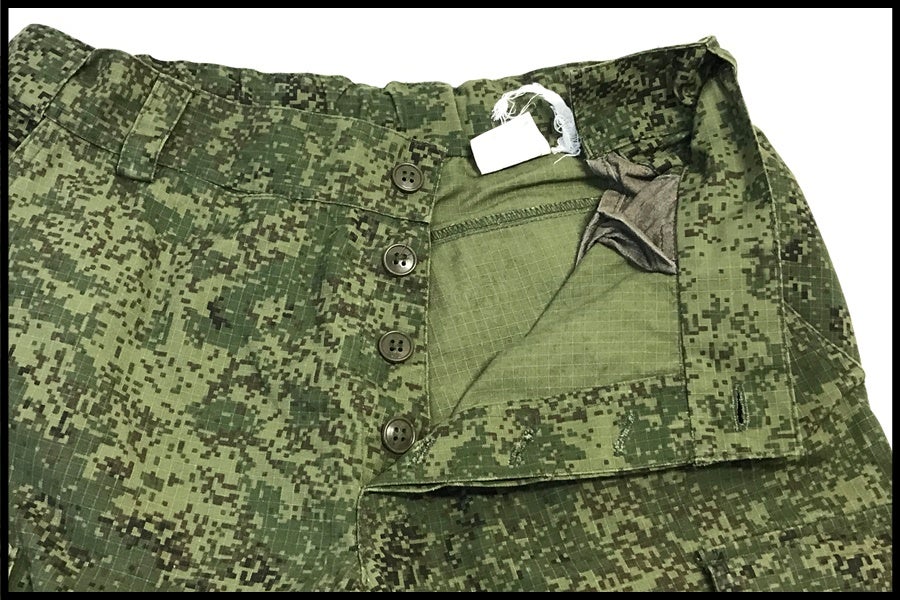 東京)ロシア軍 BTK デジタルフローラ迷彩戦闘服上下セット サイズ50-3
