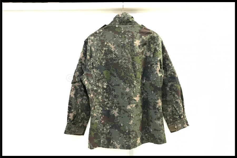 東京)韓国軍 ゴアテックス デジカモ 迷彩 フィールドジャケット 実物