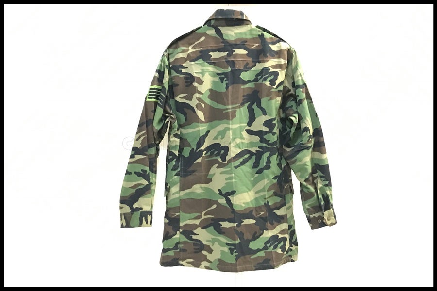 東京)韓国軍 M95 フィールドジャケット カモフラ 加工品