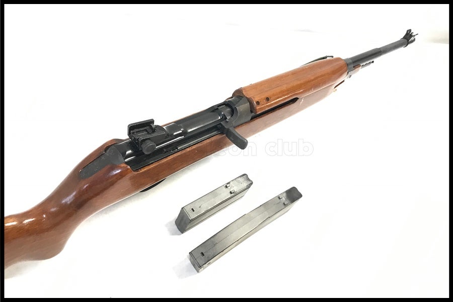 マルシン工業M1カービン エアコッキングガン 木製ストック(本体のみ) マルシン.M1カービン.カート式.エアコッキングガン.木製ストック.本体