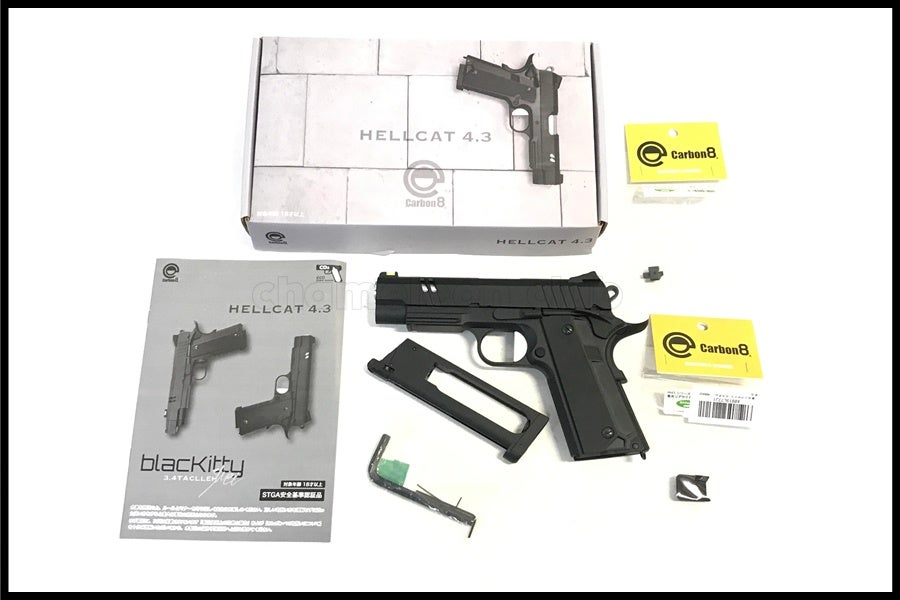 東京)Carbon8 カーボネイト HELLCAT 4.3 ヘルキャット CO2ガスブローバック