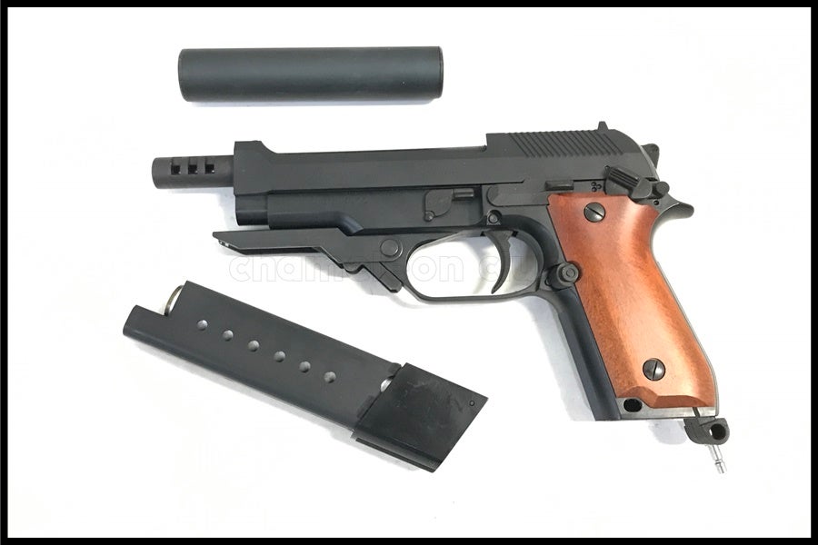 東京)マルゼン ベレッタ M93R 固定スライドガスガン 現状品