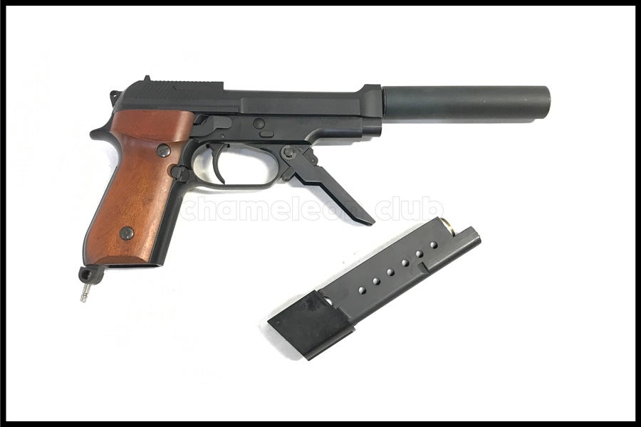 東京)マルゼン ベレッタ M93R 固定スライドガスガン 現状品
