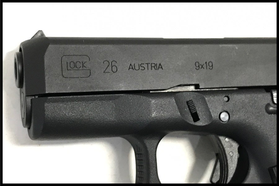 東京)KSC G26C グロック26 スライドHW ガスブローバック
