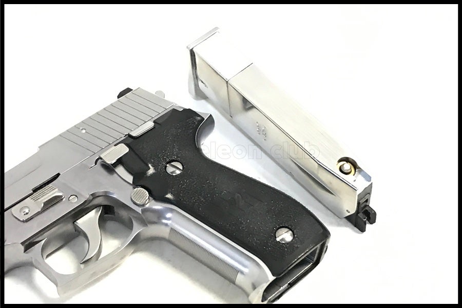 東京)東京マルイ SIG P226 レイル クロームステンレス ガスブローバック