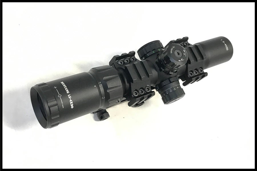 東京)VECTOR OPTICS MUSTANG 1.5-4x30 ライフルスコープ 現状品