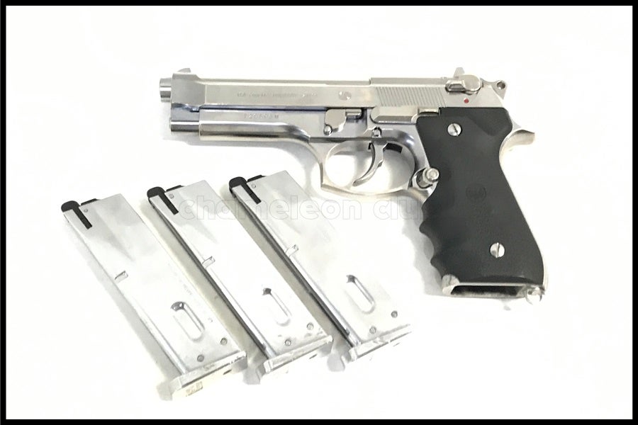 東京)東京マルイ M92F クロームステンレス ガスブローバック 予備