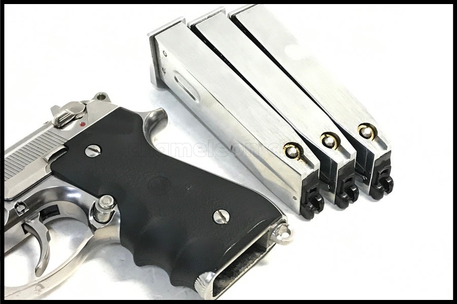 東京)東京マルイ M92F クロームステンレス ガスブローバック 予備