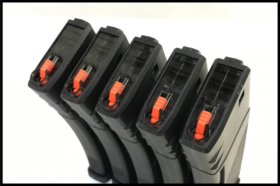 東京)KRYTAC M4 ポリマーマガジン ブラック 150連 5本セット