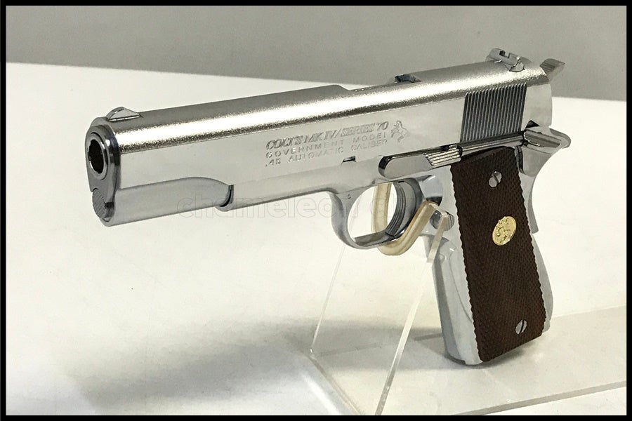 東京)東京マルイ コルトガバメント MK4 シリーズ70 ニッケル