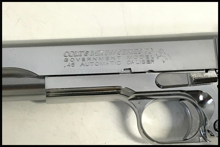東京)東京マルイ コルトガバメント MK4 シリーズ70 ニッケル