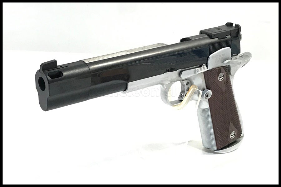 東京)MGC ブラウン マキシコンプ フレームシルバー ABSモデルガン