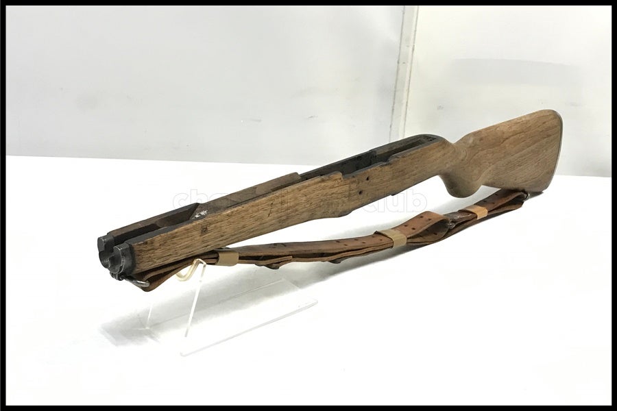 m1ガーランド カーキww2 デッドストック　実物　1943年製？ 東京)米軍実物 M1ガーランド 実物ストック スリング付き